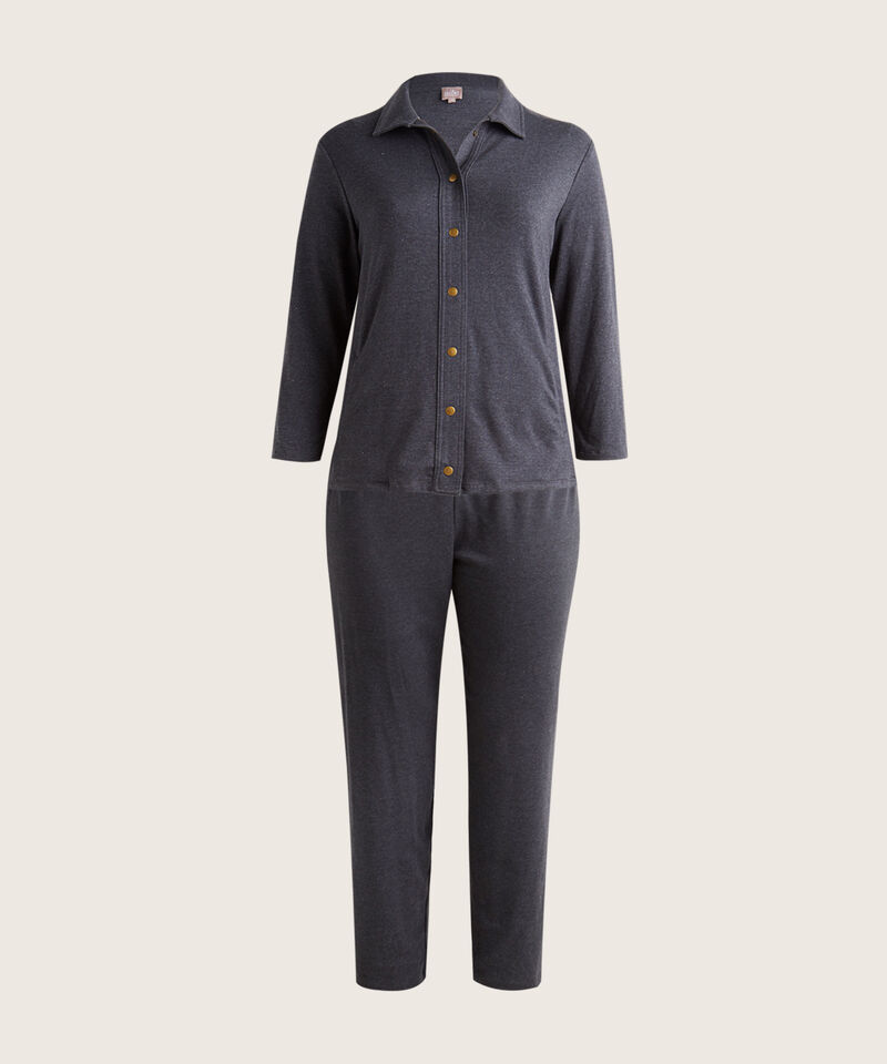 Conjunto De Sudadera Camisera Para Mujer Curvy