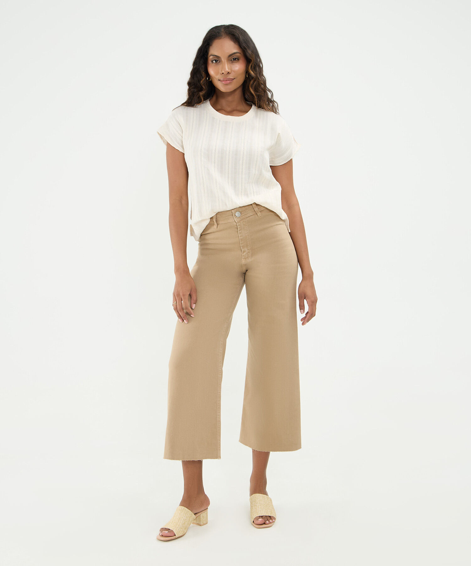 Blusa Manga Corta Para Mujer