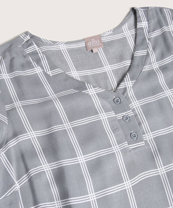 Blusa Estampada Manga Larga