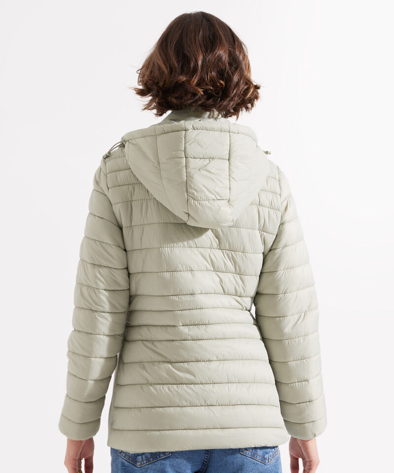 Chaqueta Acolchada con Capota