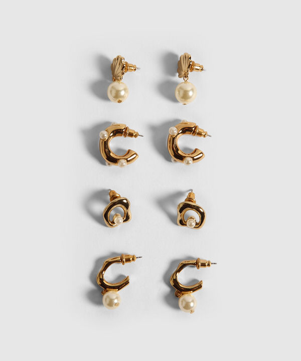 Aretes Set X 4 Pares Ref. Kf241-0780-1 image number null