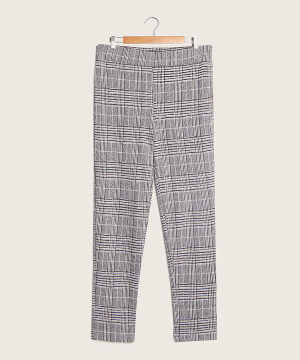 Leggings Preteñido Con Corte En Frente