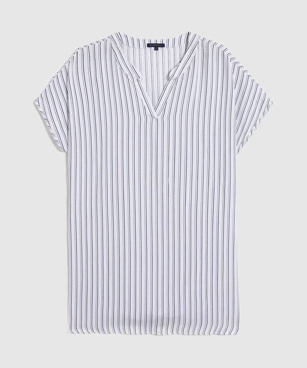 Vestido Estampado A Rayas