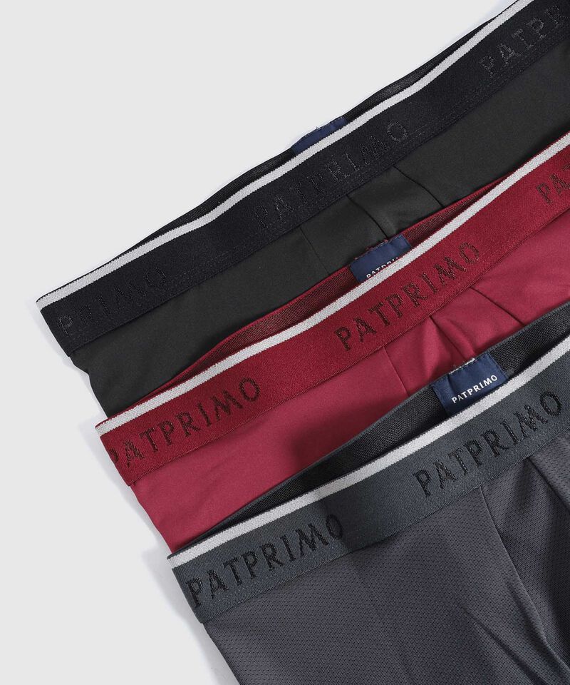Set X3 Boxers Con Ajuste Hombre