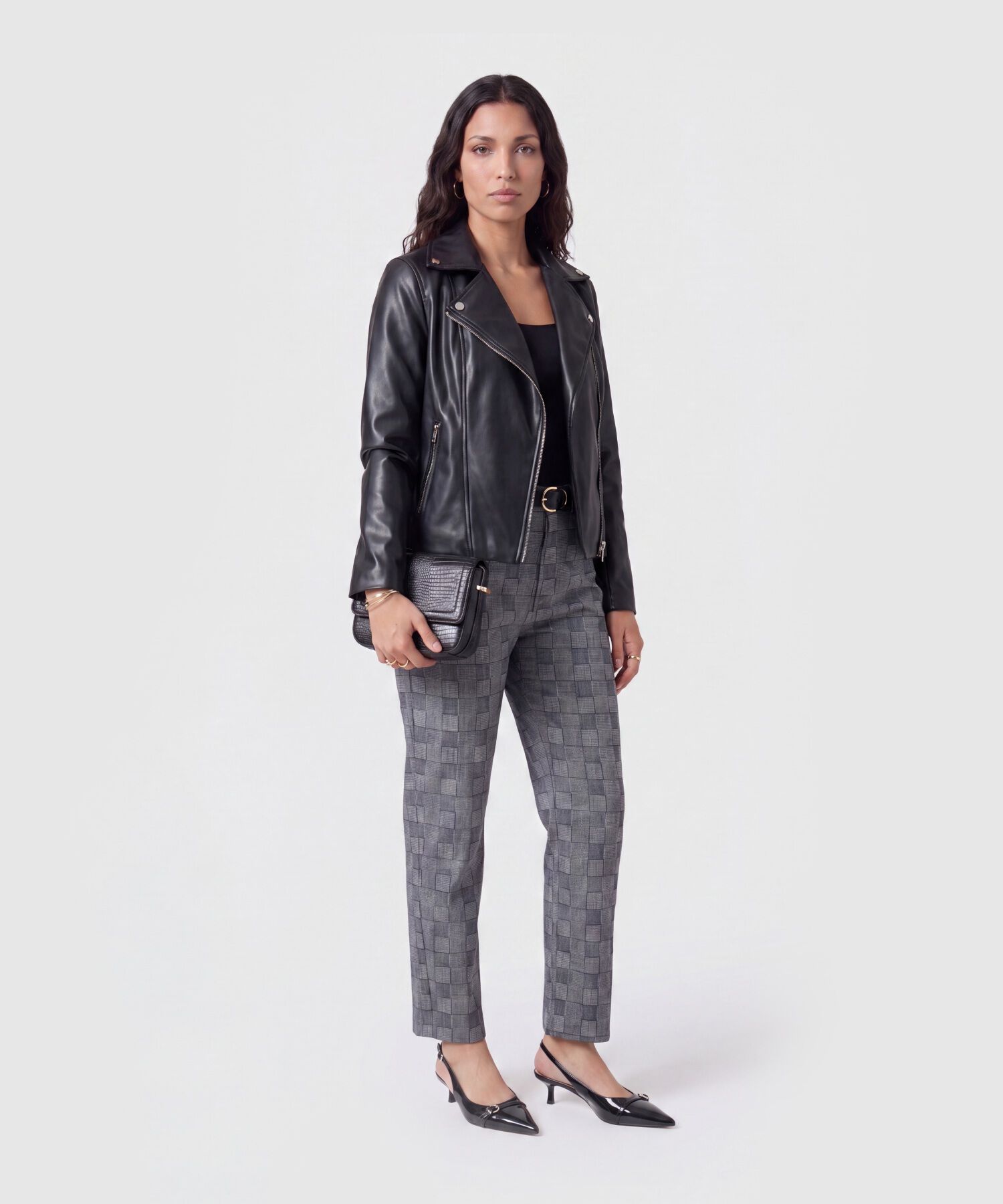 Pantal&oacute;n Recto Estampado Mujer