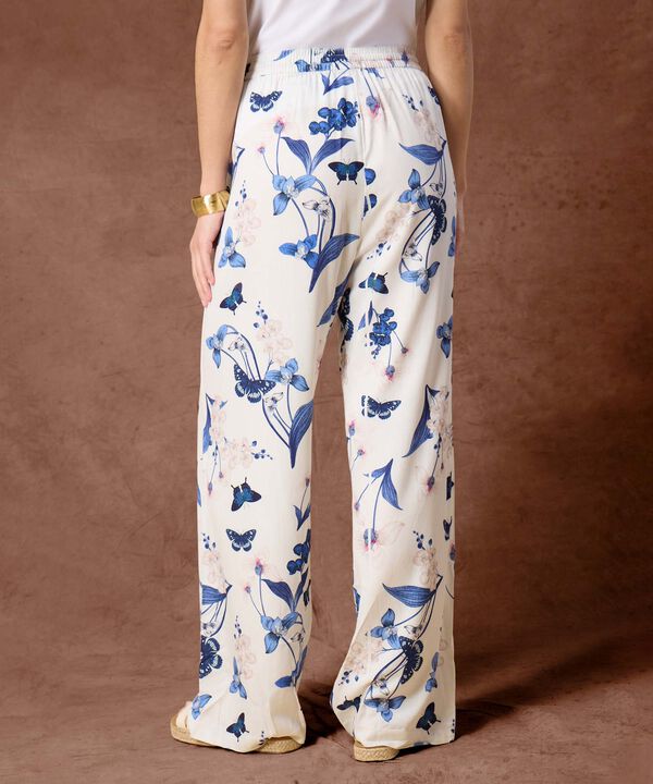 Pantalón Fluido con Estampado