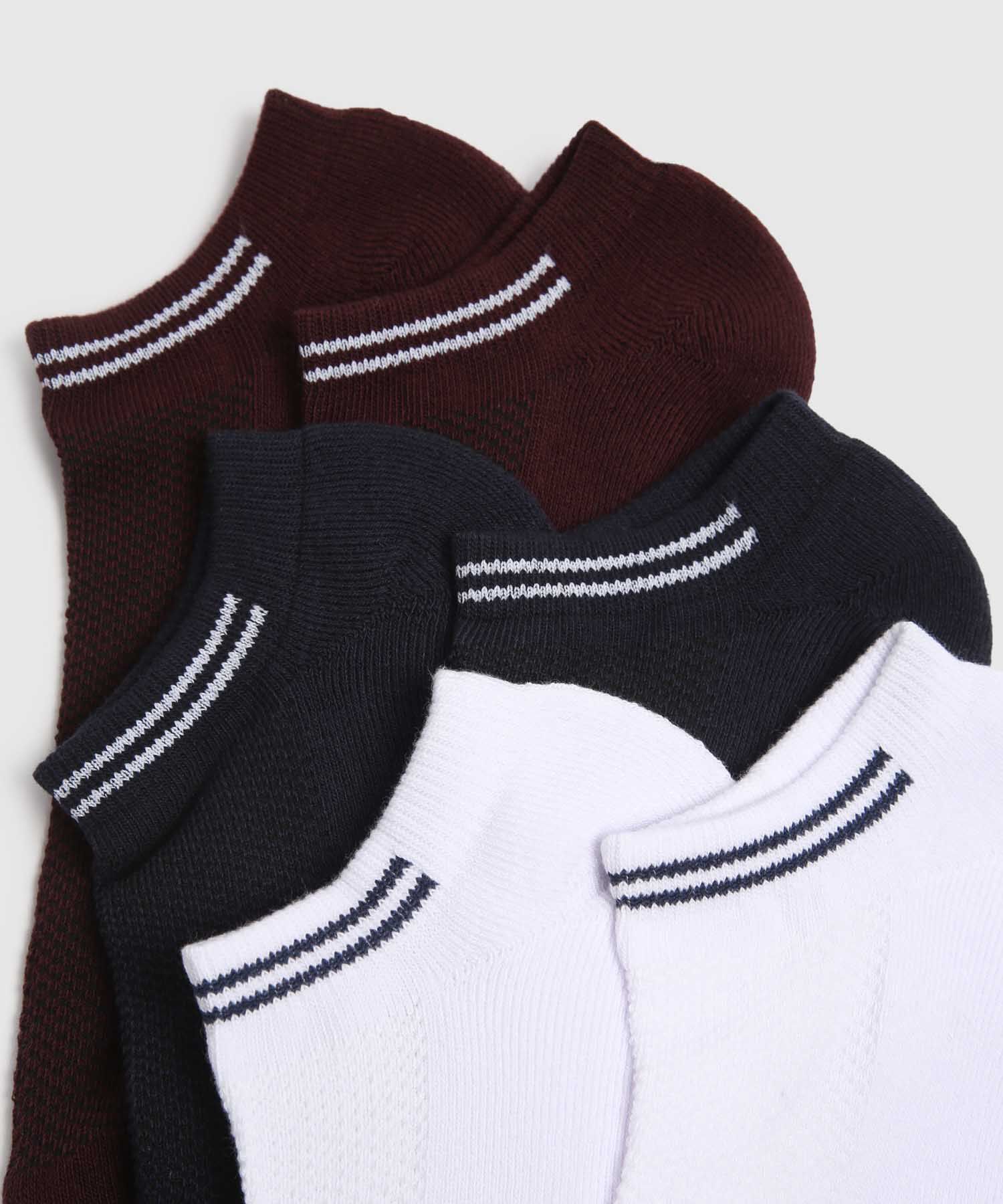 Pack X3 Medias Invisibles Estampadas