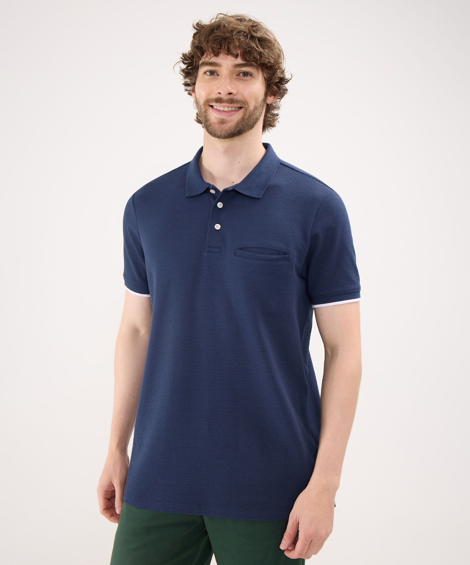 Polo Texturizada
