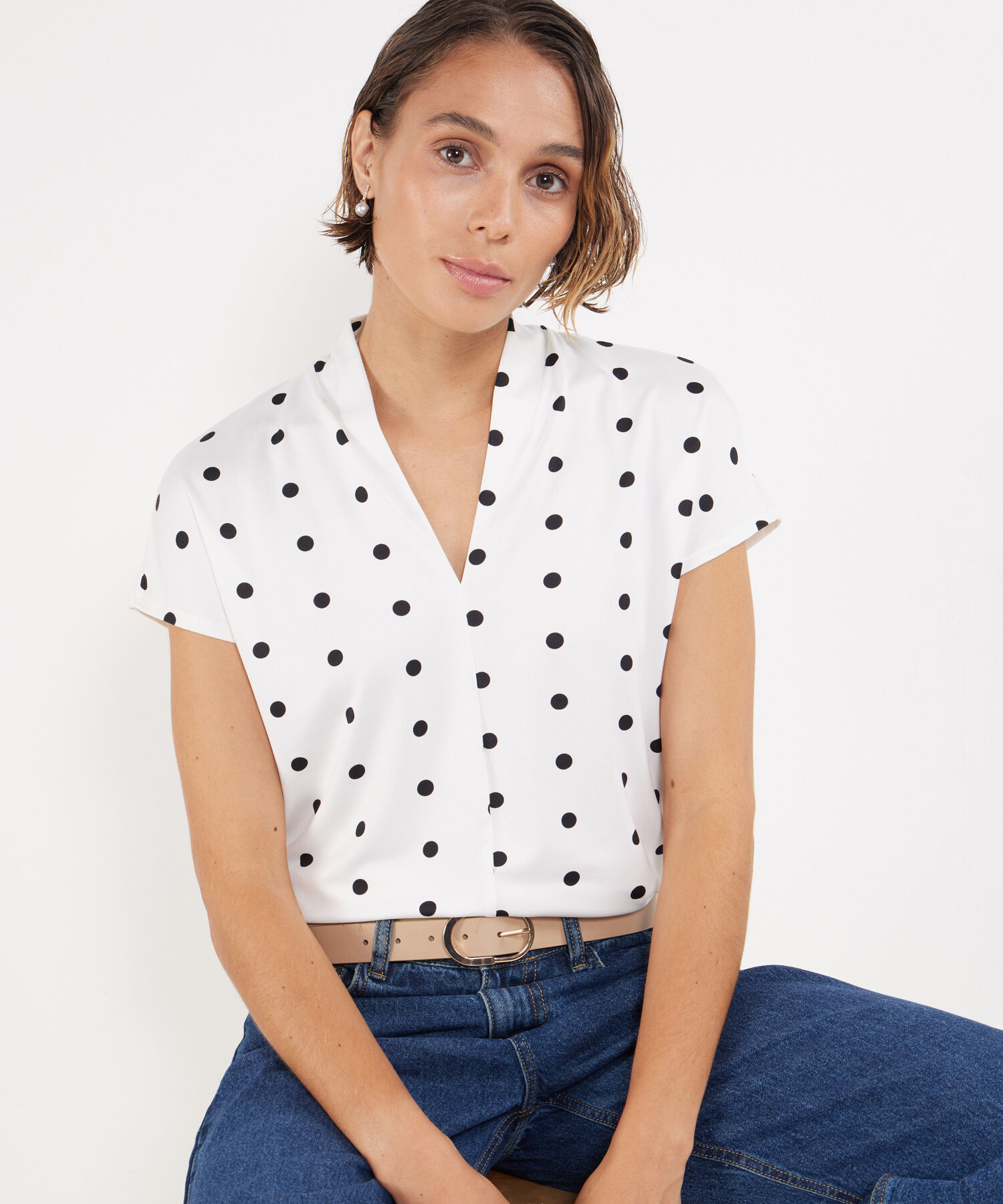 Camiseta Manga Corta Estampada