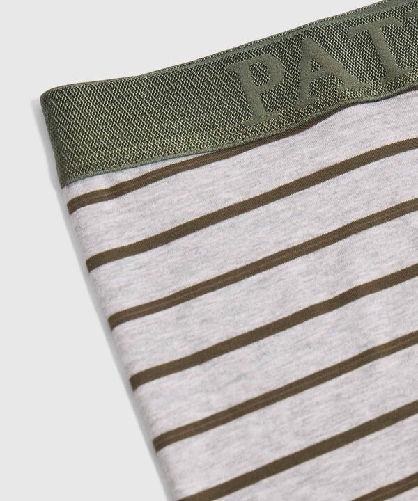 B&oacute;xer Medio a Rayas para Hombre