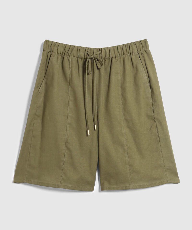 Bermuda Larga Unicolor 