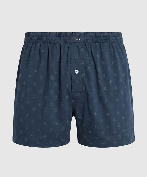 B&oacute;xer Suelto Con Bot&oacute;n Para Hombre
