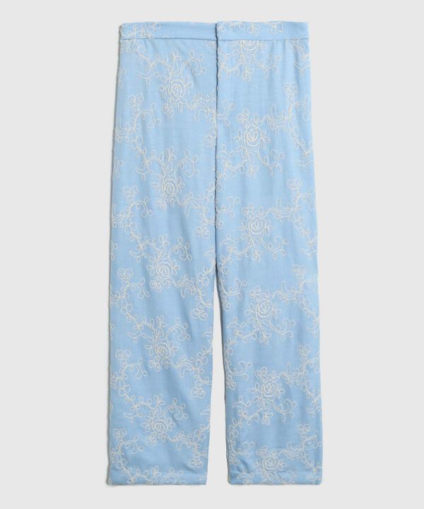 Pantalon Texturizado Para Mujer