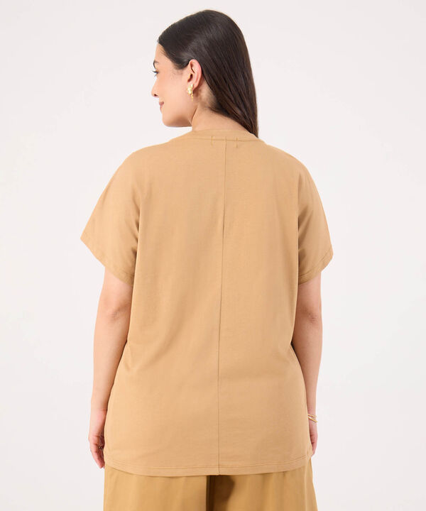 Camiseta Para Mujer Curby Con Bordado