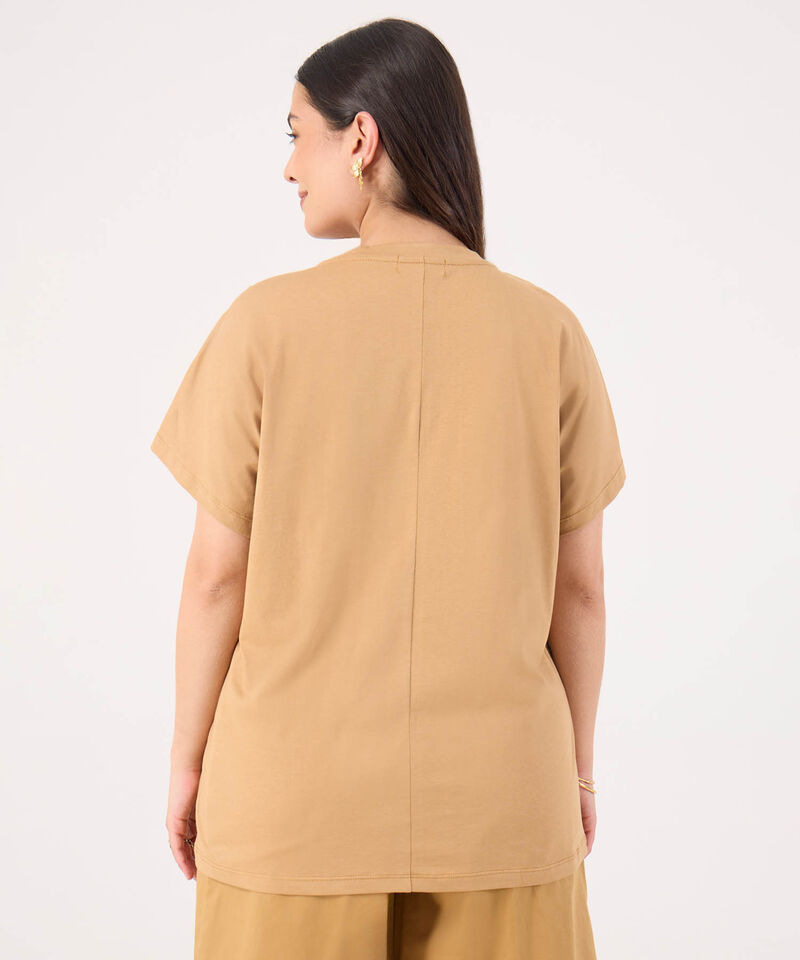 Camiseta Para Mujer Curby Con Bordado