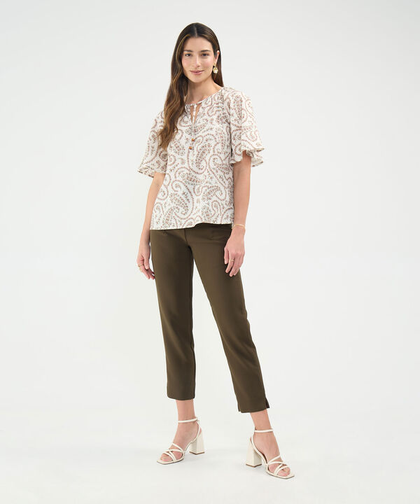 Blusa Estampado Paisley