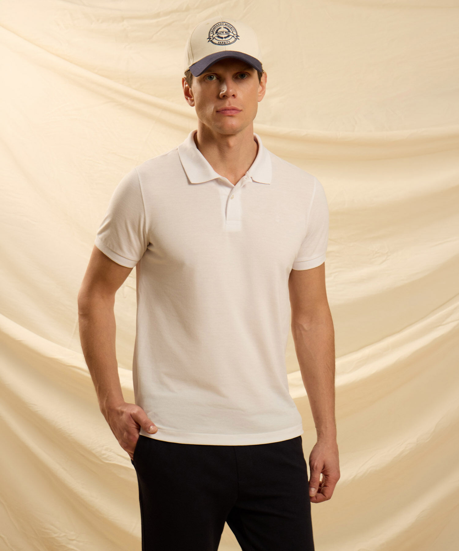 Polo Tejida Unicolor