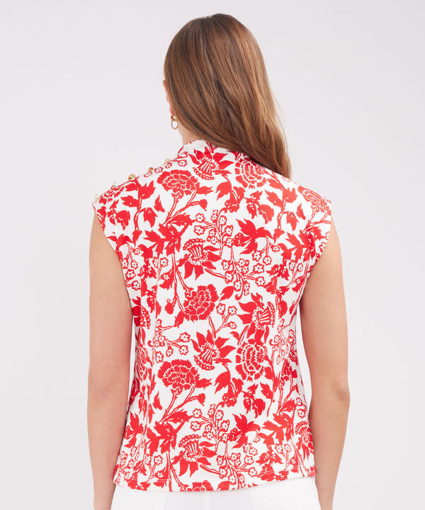 Camiseta Escote Semi Alto