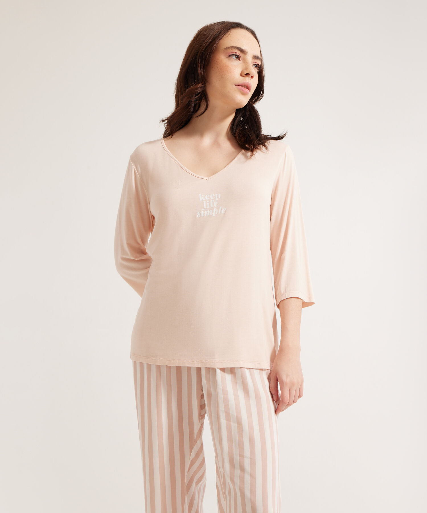 Conjunto de Pijama Manga 3/4