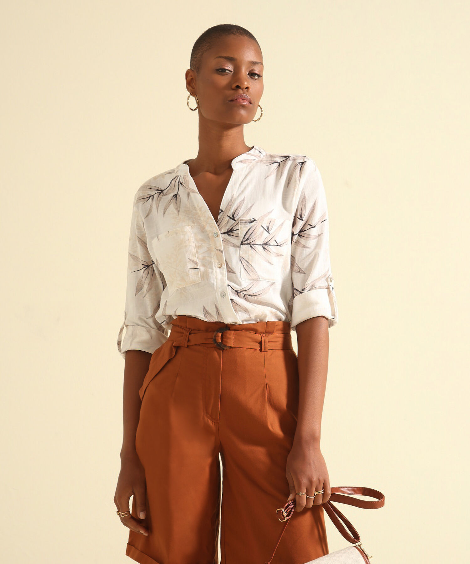 Blusa Manga Larga  Estampada
