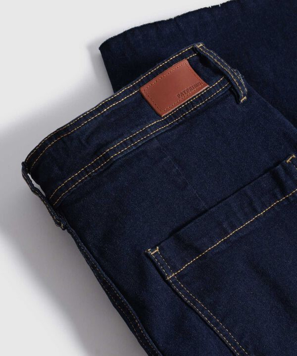 Jeans Culotte De Tiro Alto