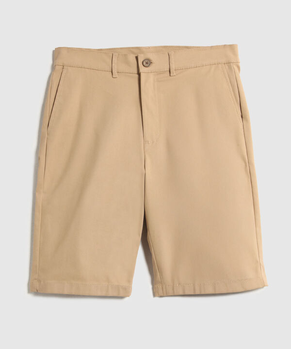 Bermuda Unicolor Con Bolsillos Diagonales  image number null