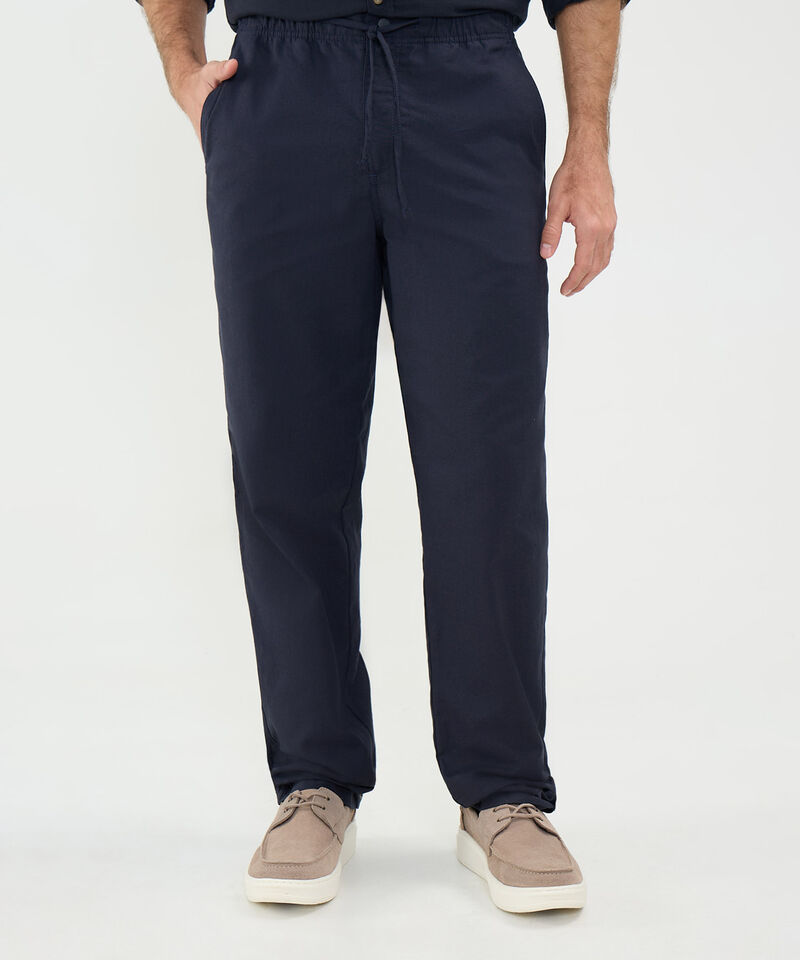 Pantalón en Efecto Lino