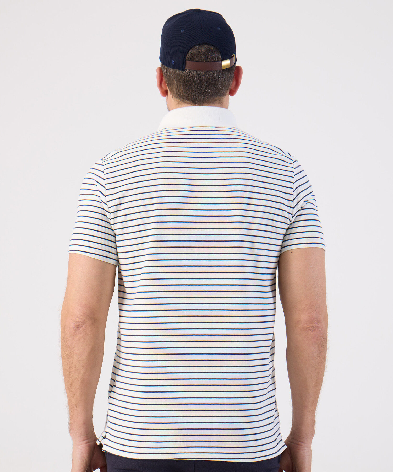 Polo De Rayas Horizontal Para Hombre