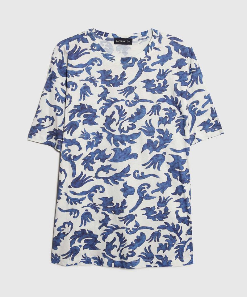 Camiseta Estampado Botánico