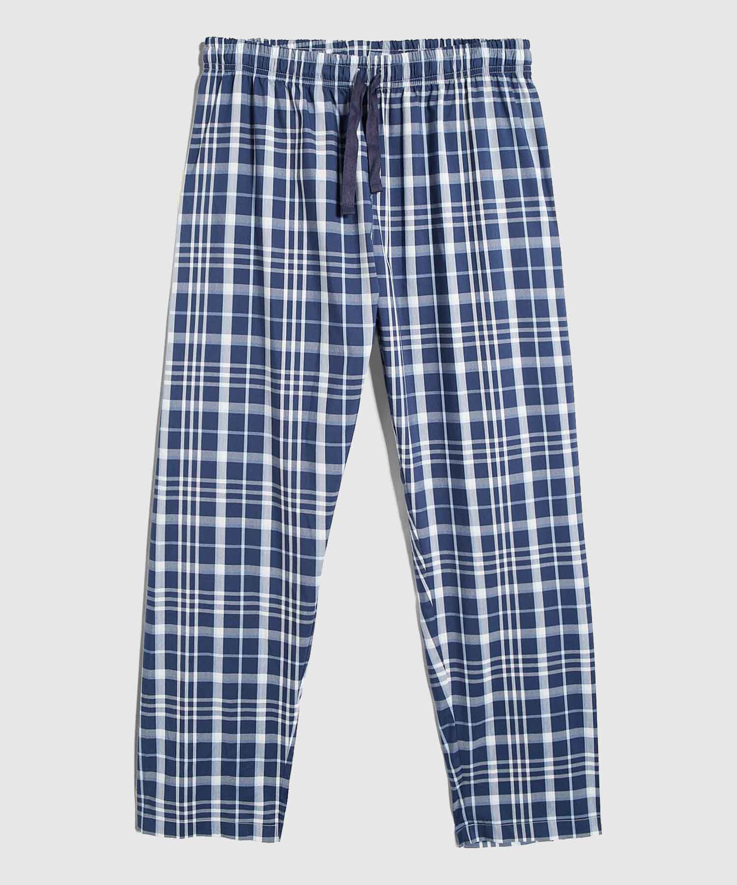 Conjunto Pijama Camiseta Cuello V Pantalon Preteñido Para Hombre
