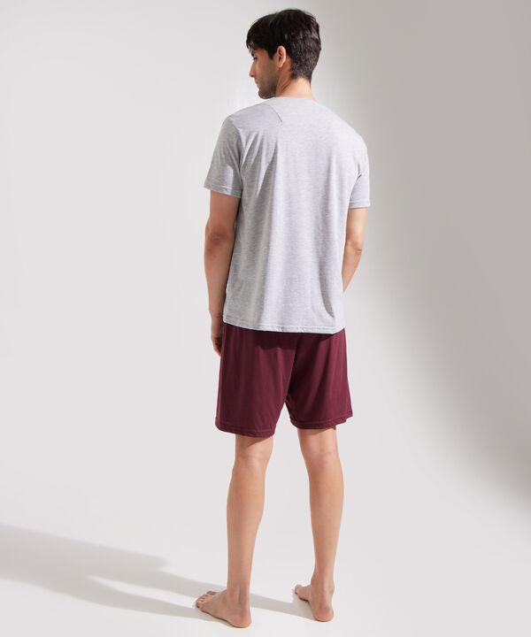 Conjunto de Pijama con Pantaloneta image number null