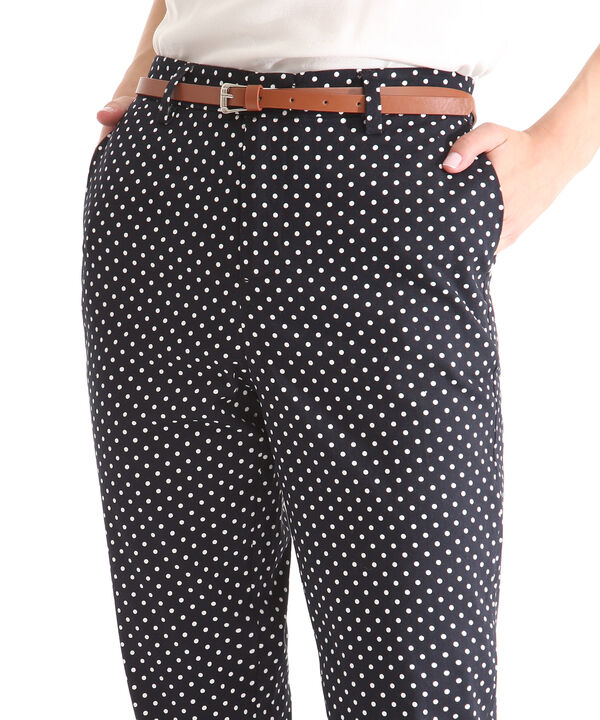 Pantalón Chino Estampado image number null
