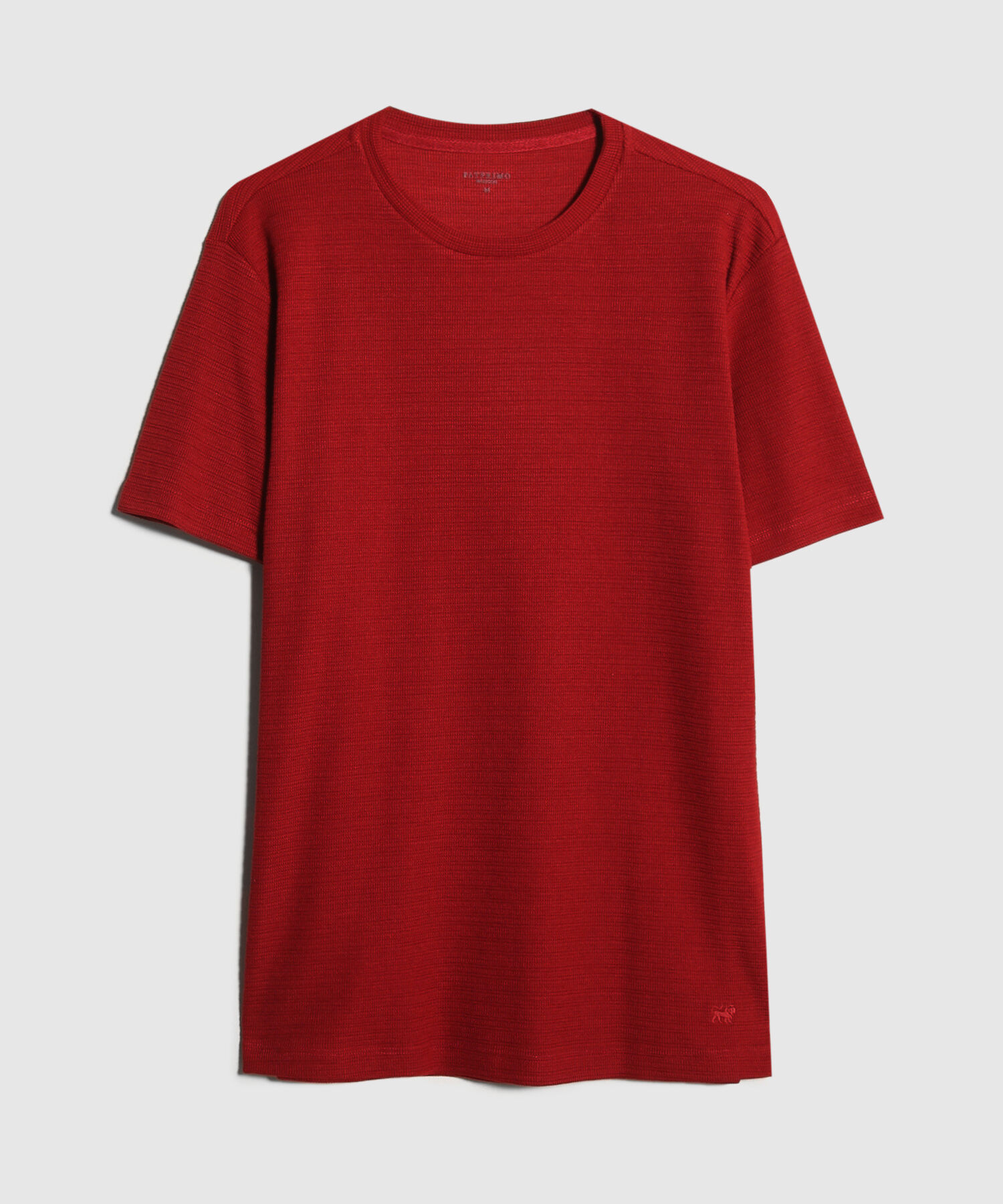Camiseta Cuello Redondo Tela Textura