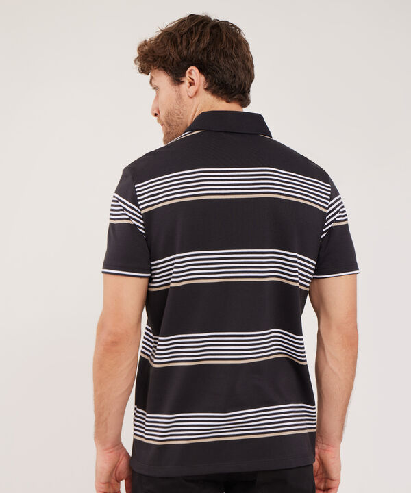 Polo Cuello Duro,  Textura, Regular Fit Con Bolsillo, Magia En El Caribe image number null
