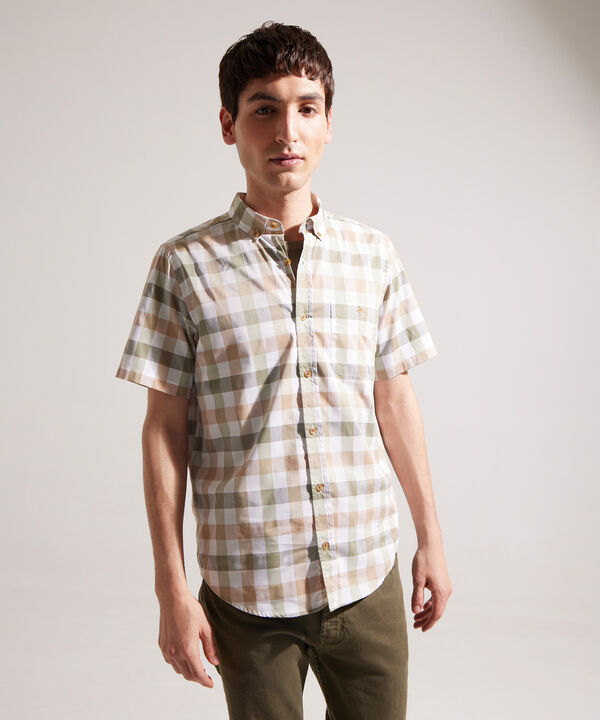 Camisa Manga Corta Preteñida