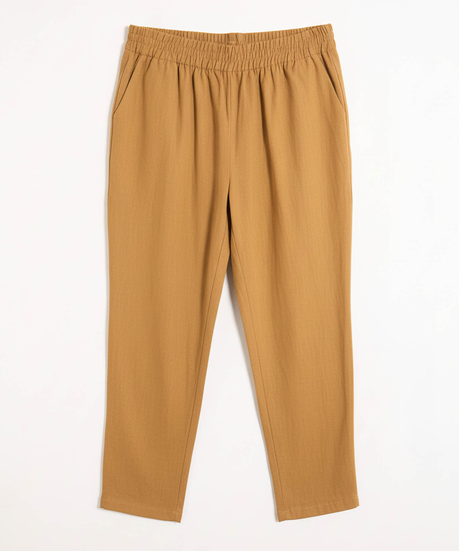 Pantalon Para Mujer Tobillero Casual Cintura Elástica