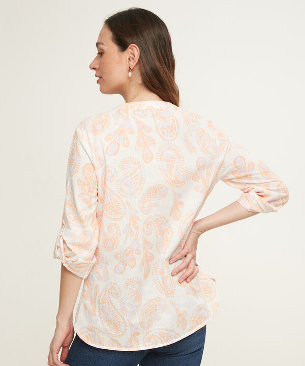 Blusa Manga Larga  Estampada