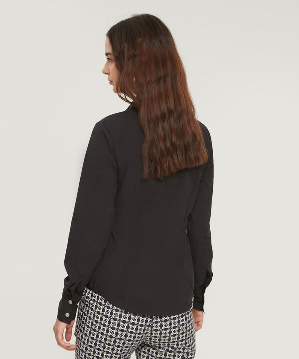 Camisa Unicolor En Popelina Monoproducto