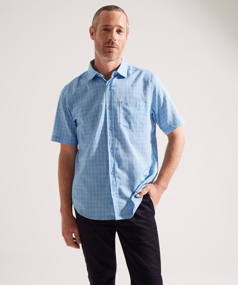 Camisa a Cuadros con Bolsillo