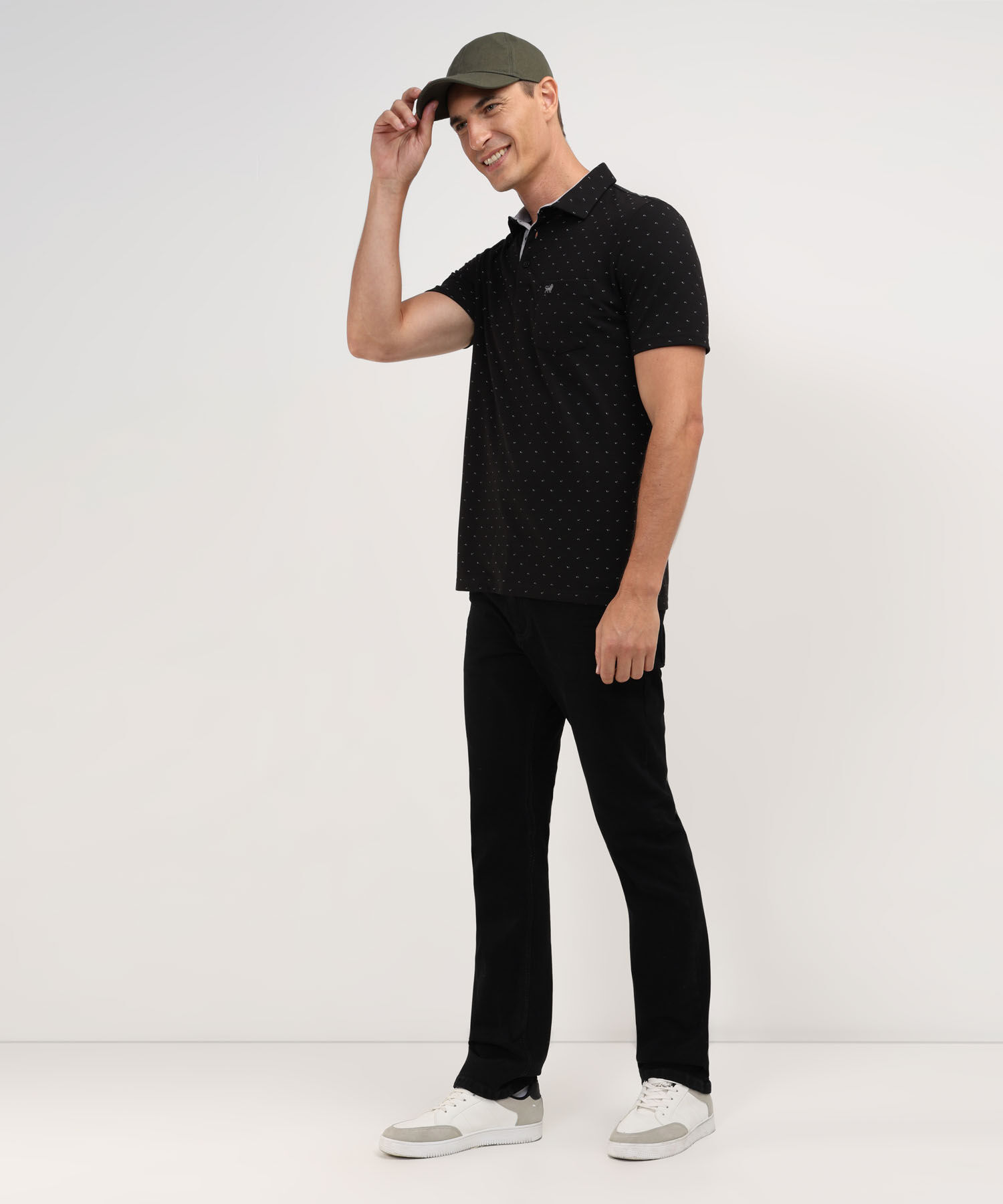 Polo Estampada Cuello Duro compra ahora PAT PRIMO