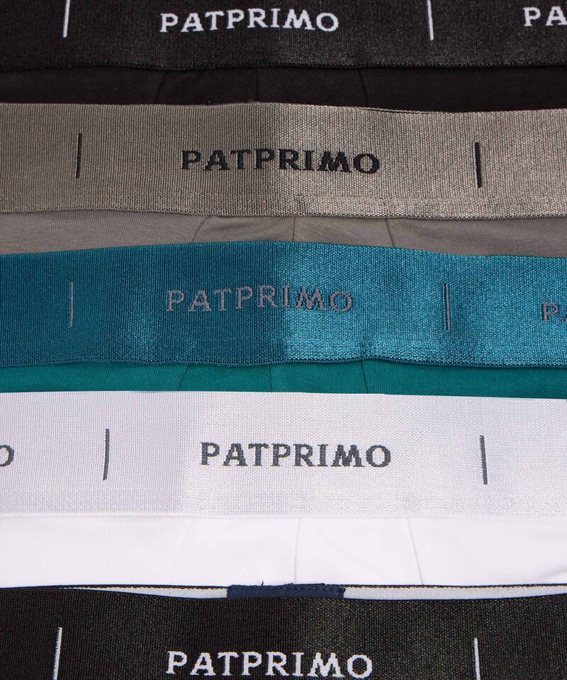 Pack x5 B&oacute;xers Medios Unicolor para Hombre