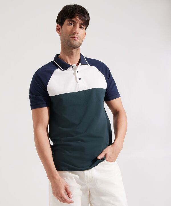Polo Unicolor Bloques