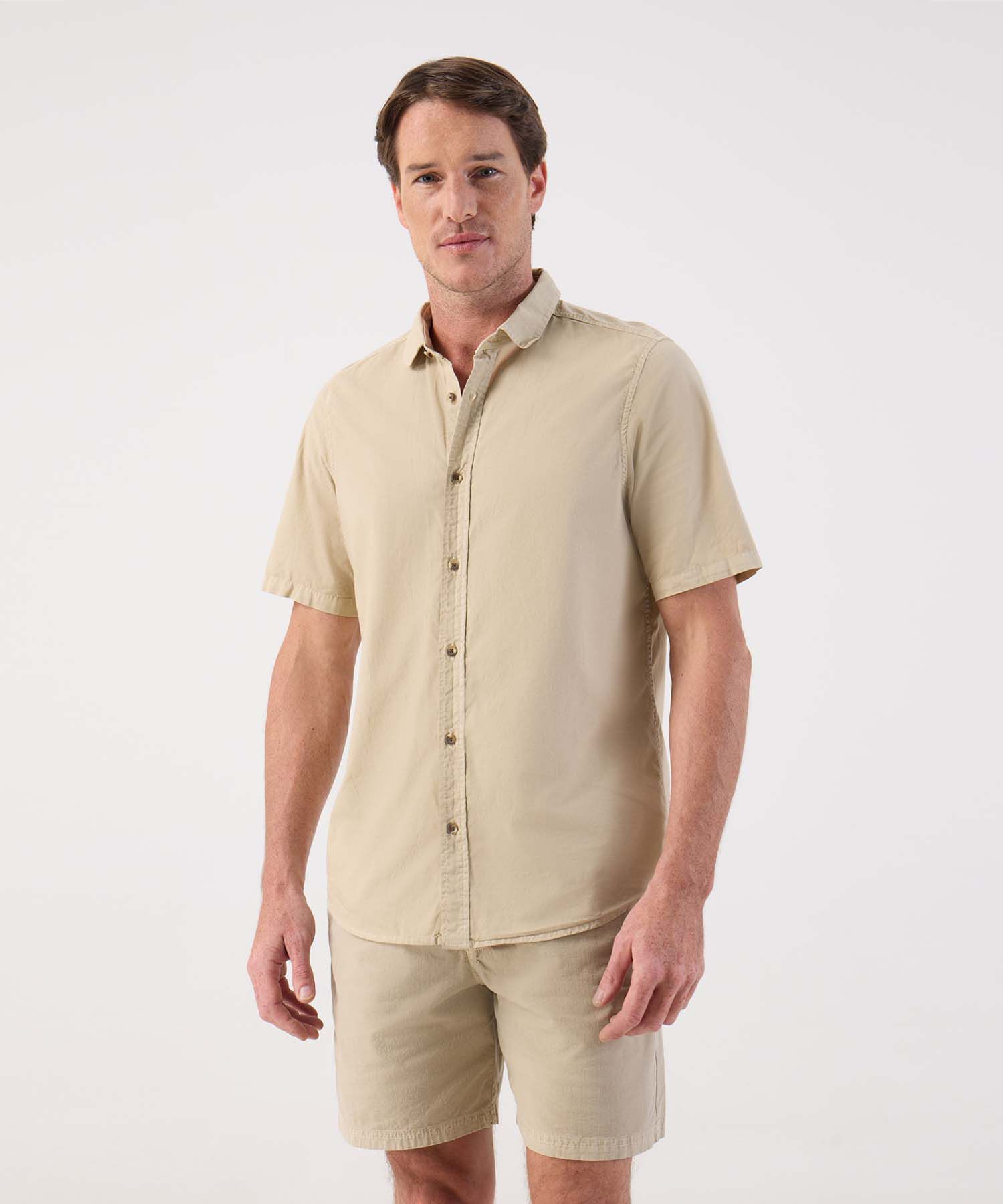 Camisa de Manga Corta para Hombre Casual