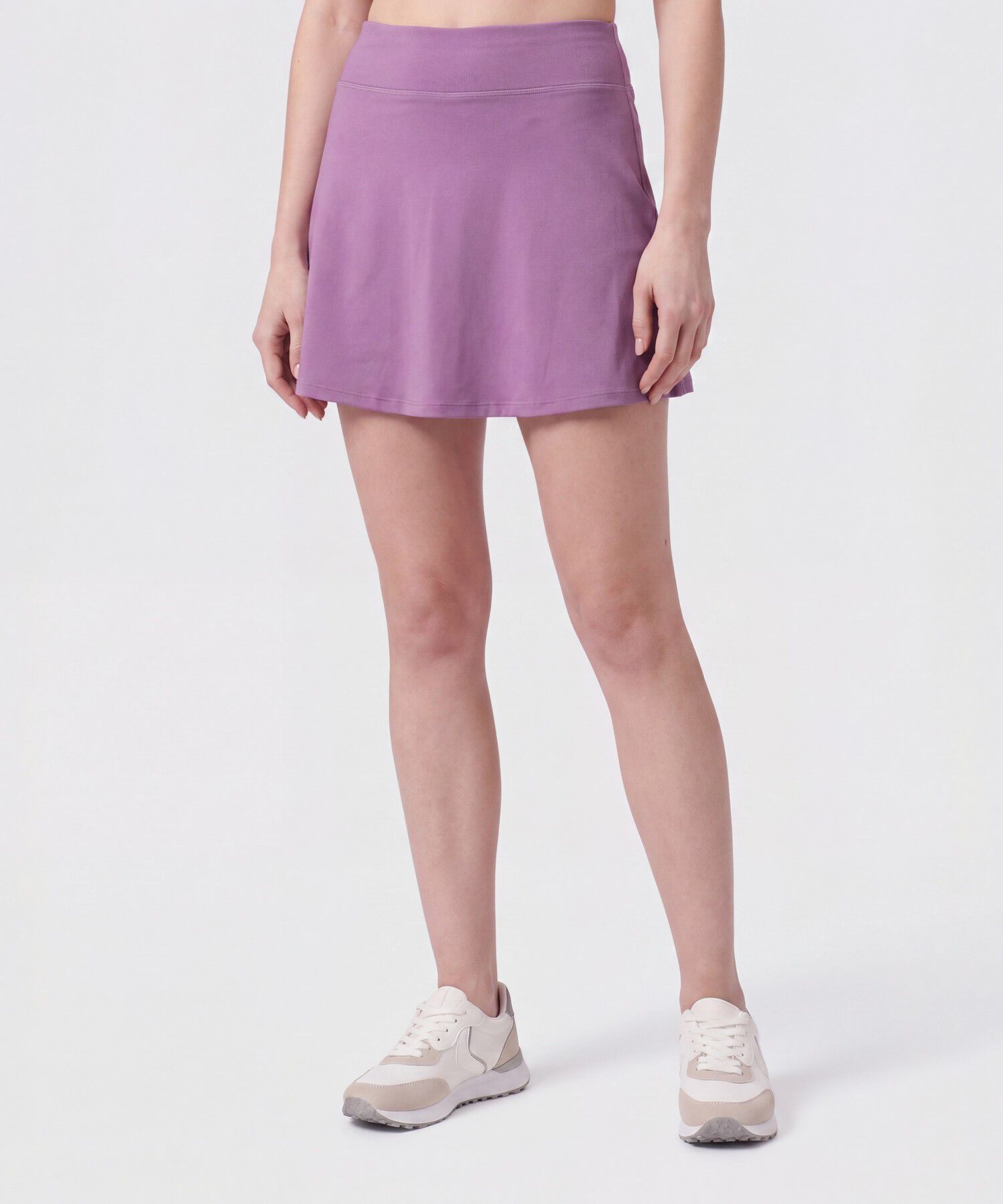 Falda Mujer Deportiva Corta Tiro Alto