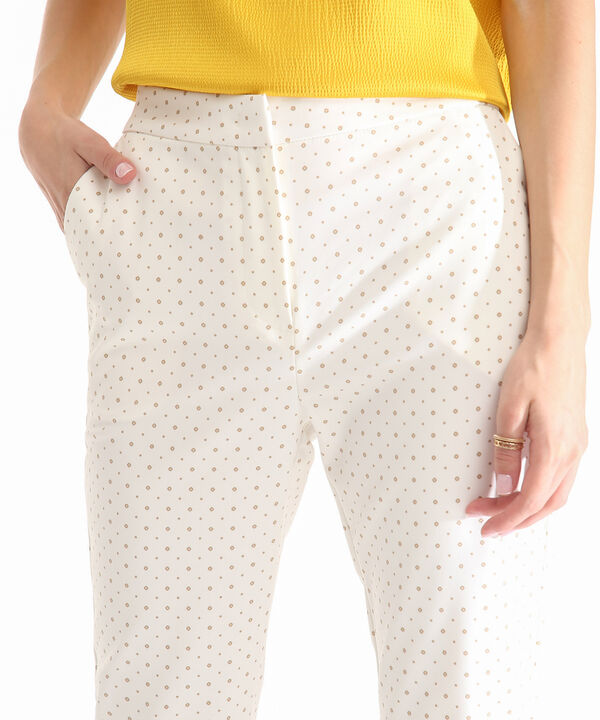 Pantalón Clásico Estampado image number null