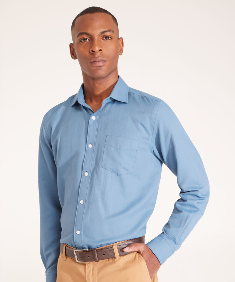 Camisa Corbatera Manga Larga