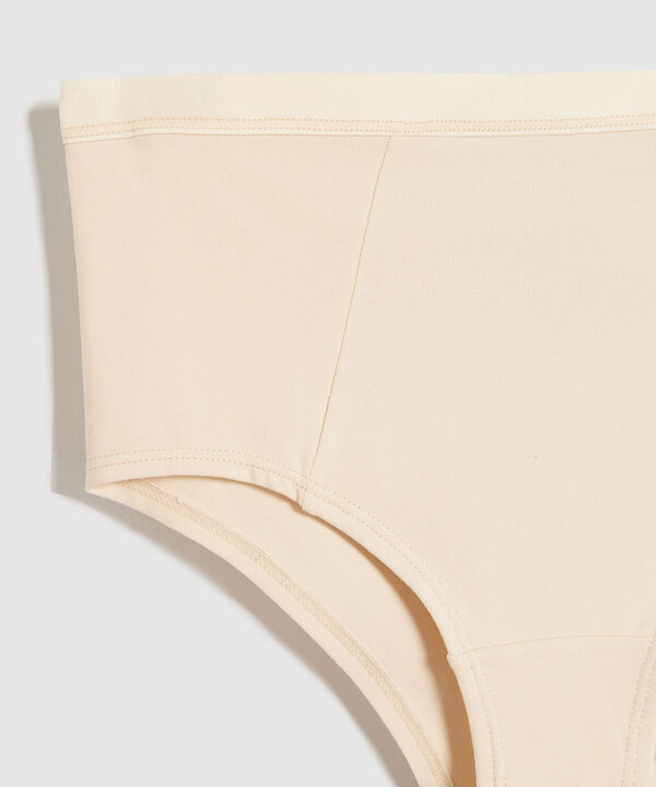 Panty Clasico Tiro Alto En Algodón Para Mujer image number null