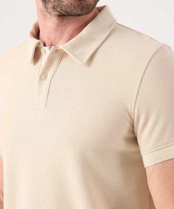 Polo Unicolor Texturizada  image number null