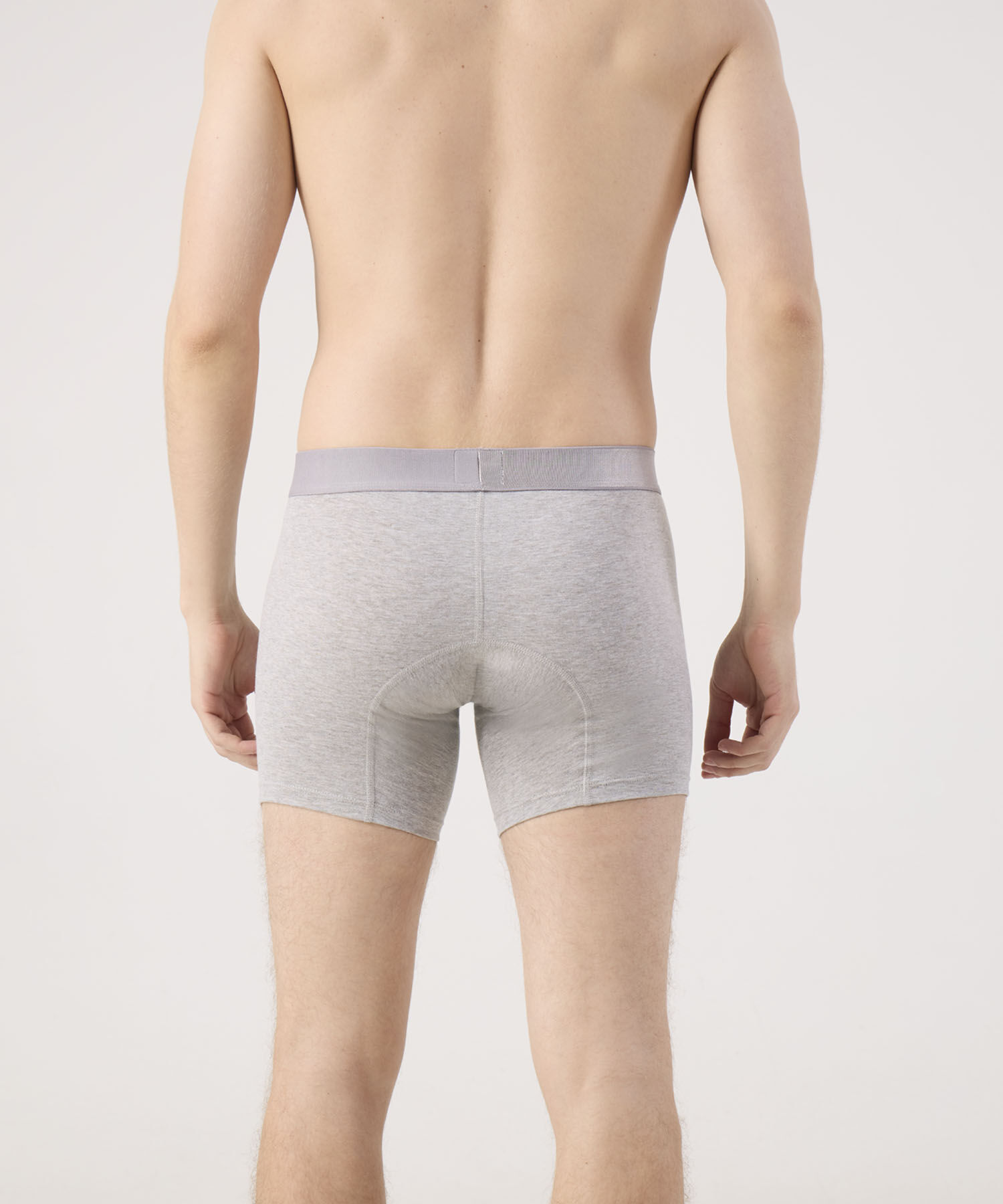 Pack X3 Boxer Pantaloncillo Medio Unicolor Algodón