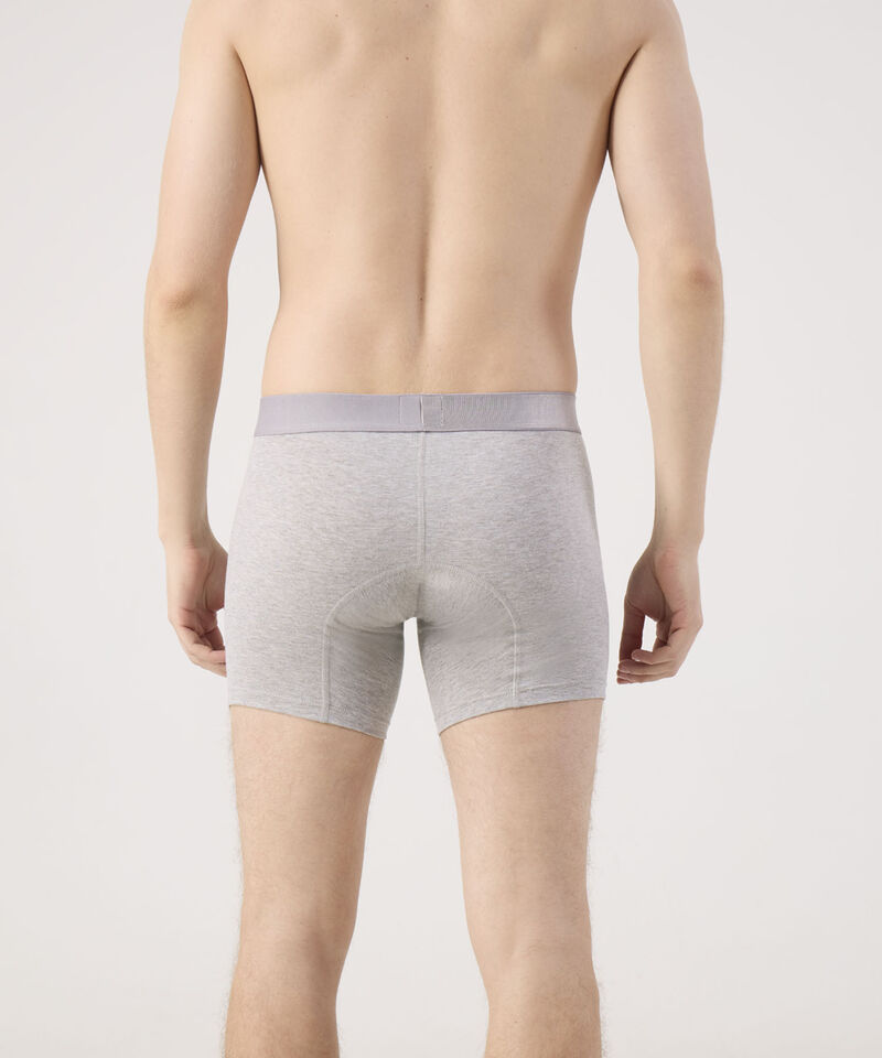 Pack X3 Boxer Pantaloncillo Medio Unicolor Algodón
